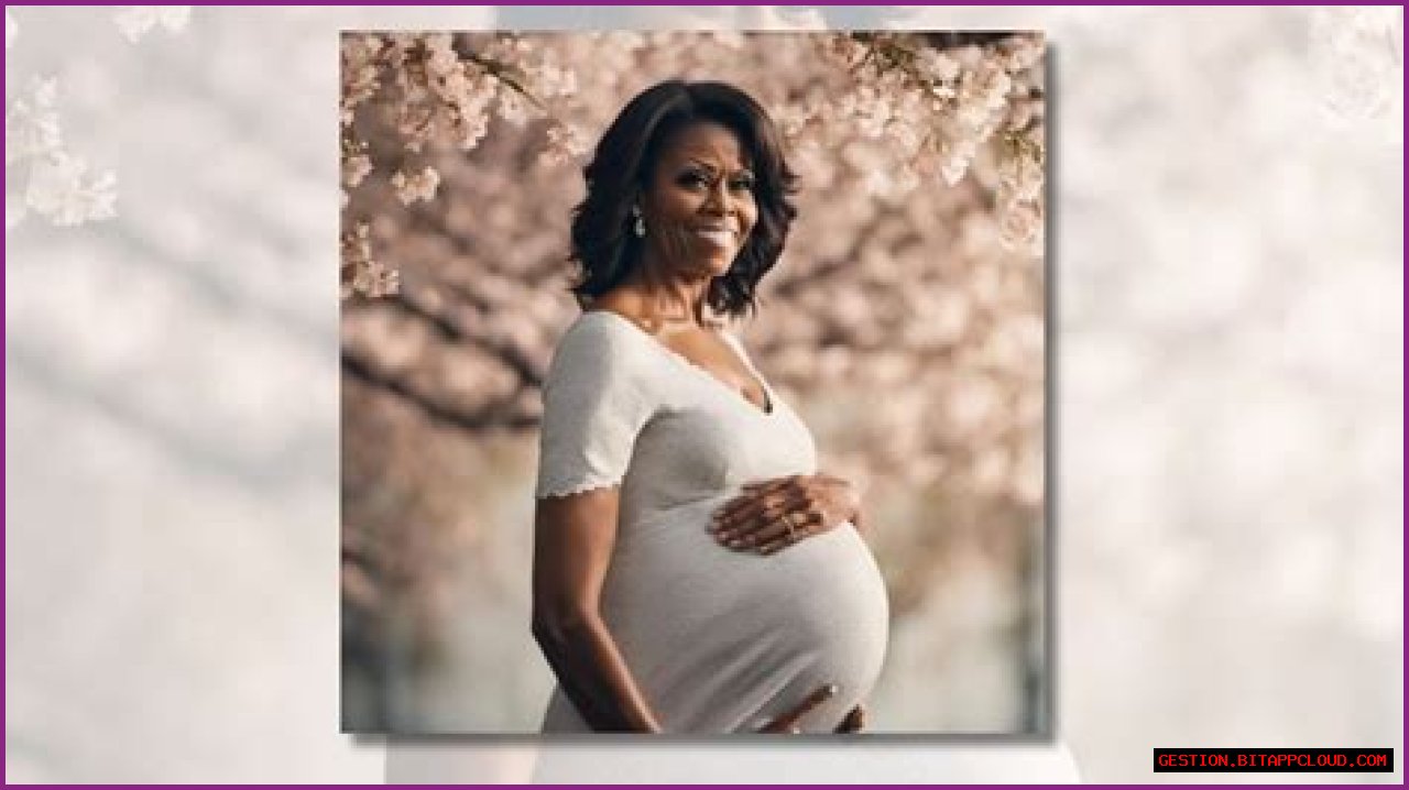 Michelle Obama Pregnancy Picture: A Glimpse Into A Historic Moment
